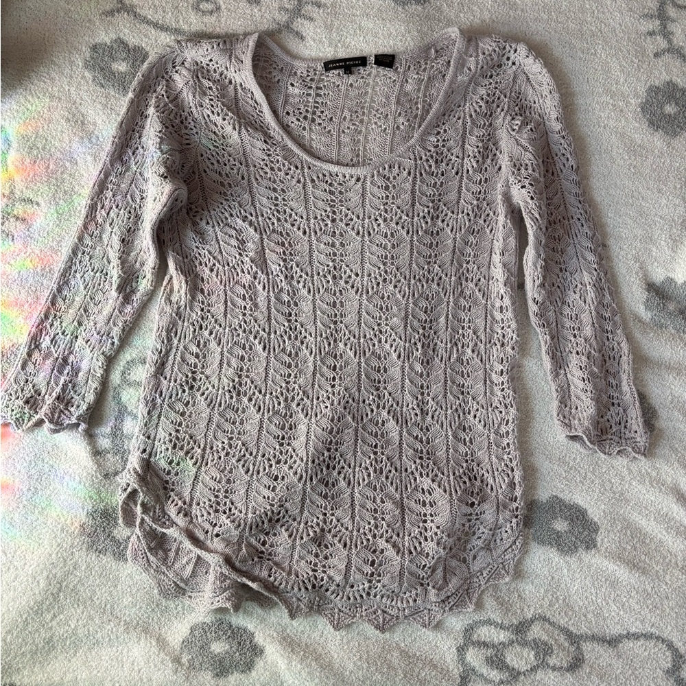 Women’s lacy sweater